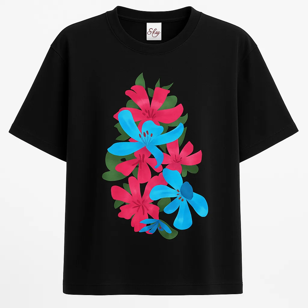 Camiseta Flores — SYLVI