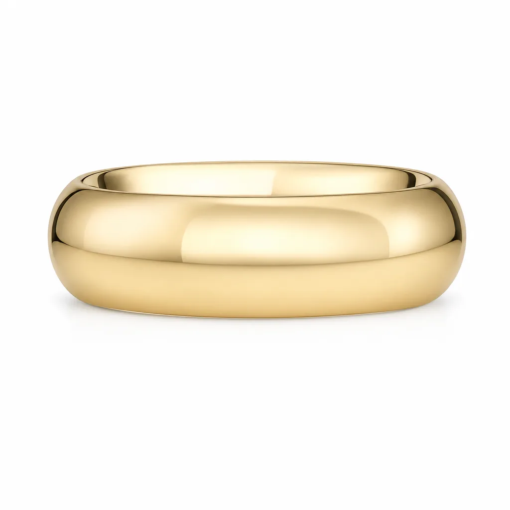 Pulsera Dorada Lisa — SYLVI