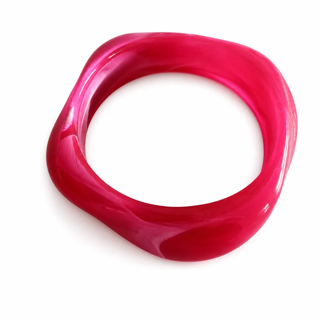 Pulsera Marmolada Fucsia — vista 5 de 6